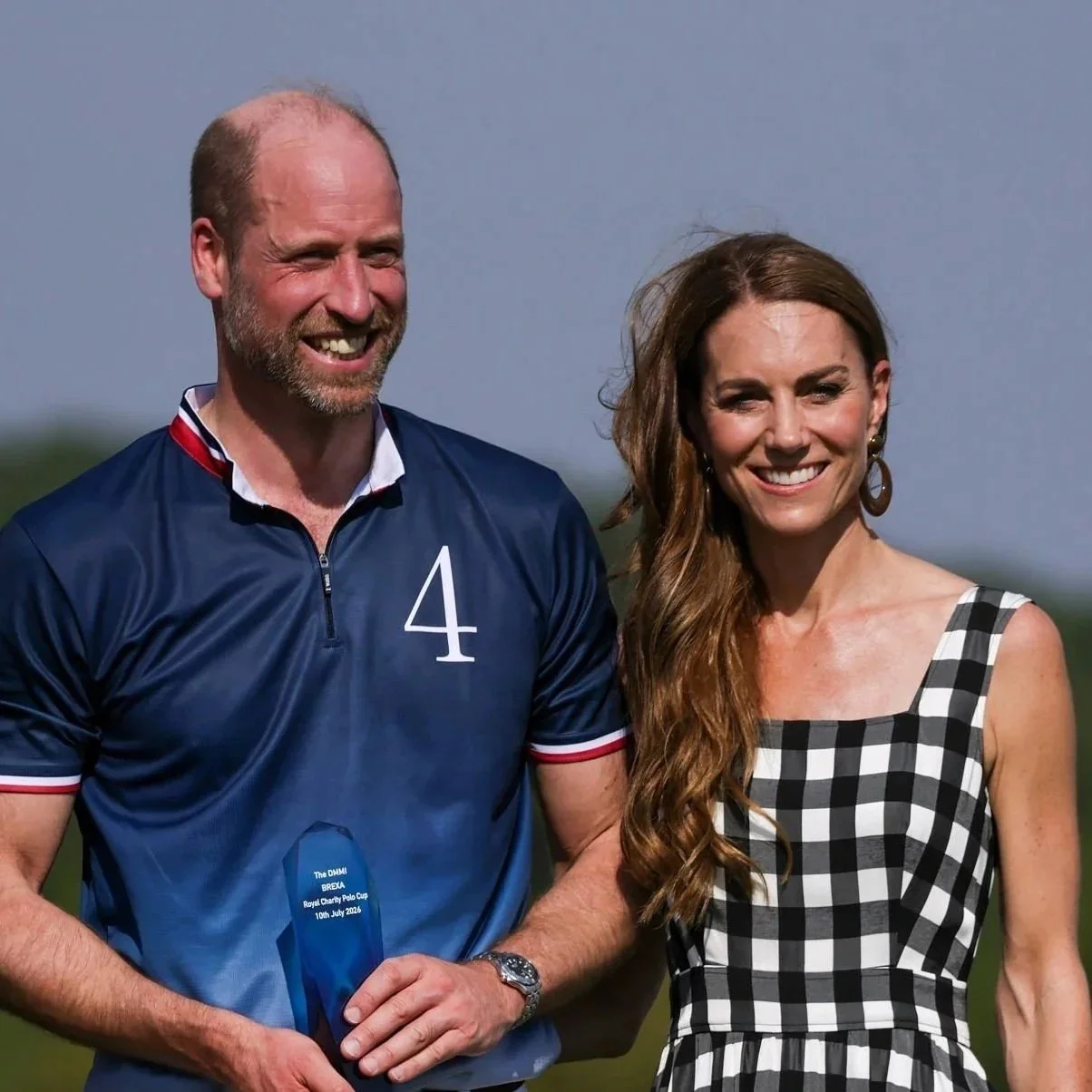 The Prince and Princess of Wales attend DMMI Royal Charity Polo Cup