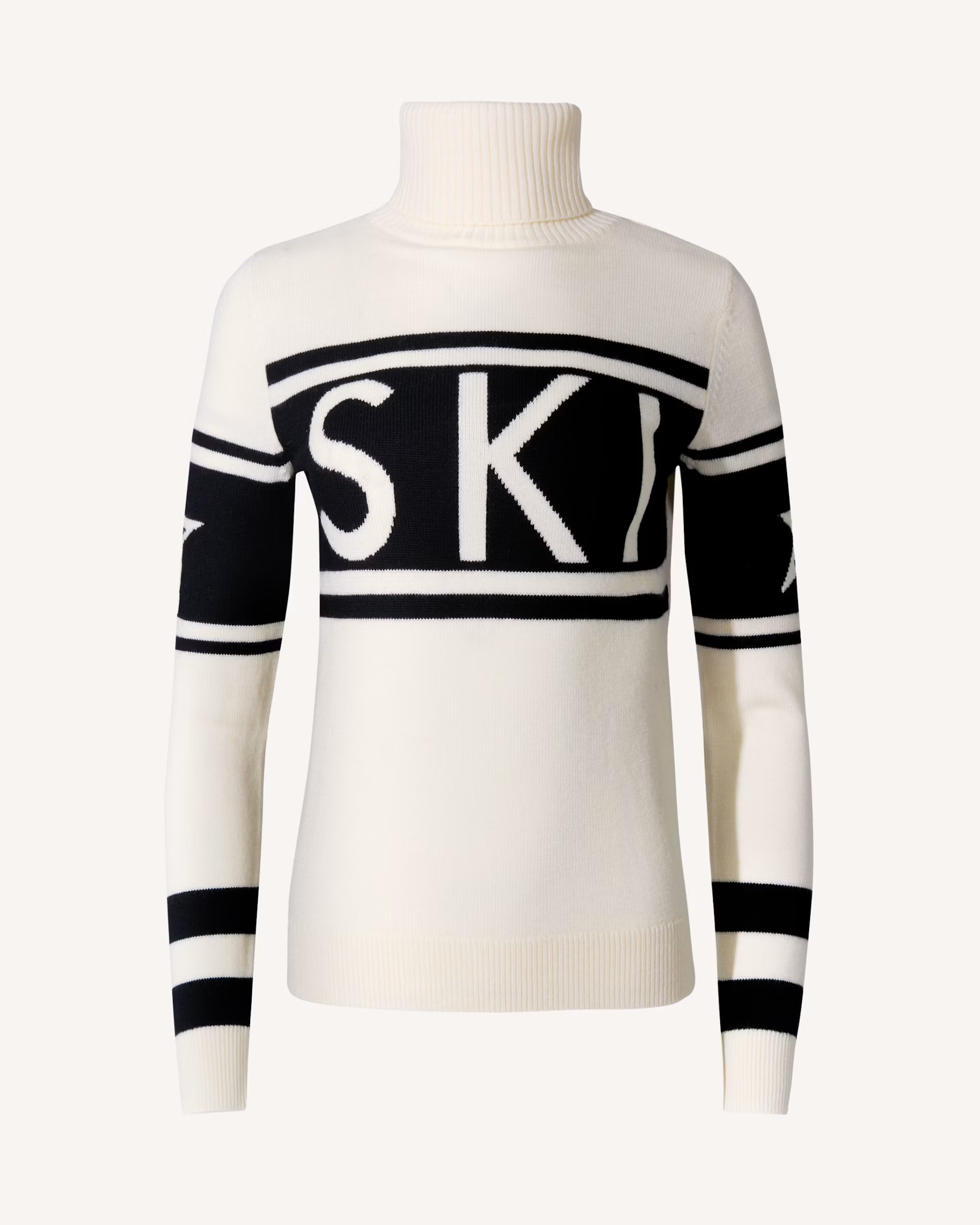 Perfect Moment Schild Merino Wool Sweater in White
