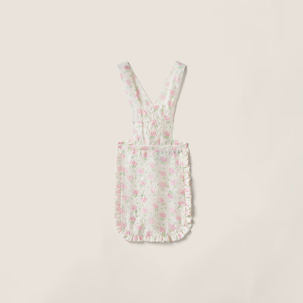 Miu Miu Floral Cloqué Apron in WhitePink.png