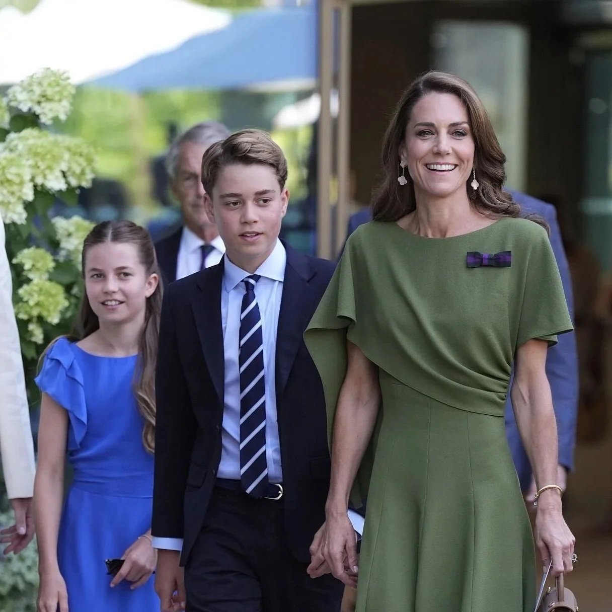 The Prince and Princess of Wales attend Wimbledon Men's Singles Final