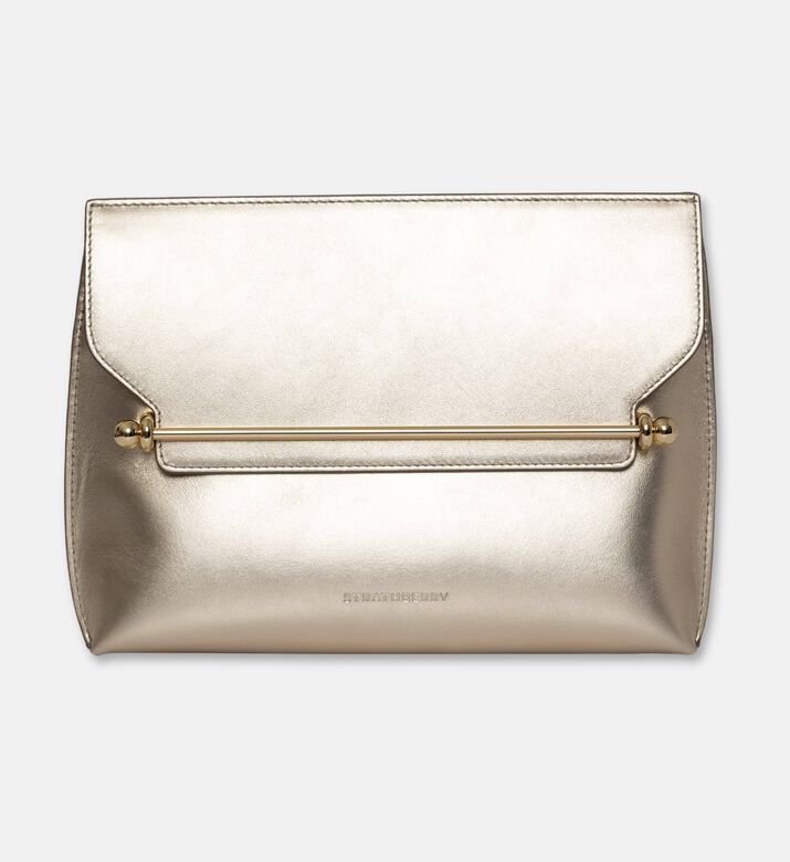 Strathberry Stylist Crossbody Clutch in Champagne Gold.jpg