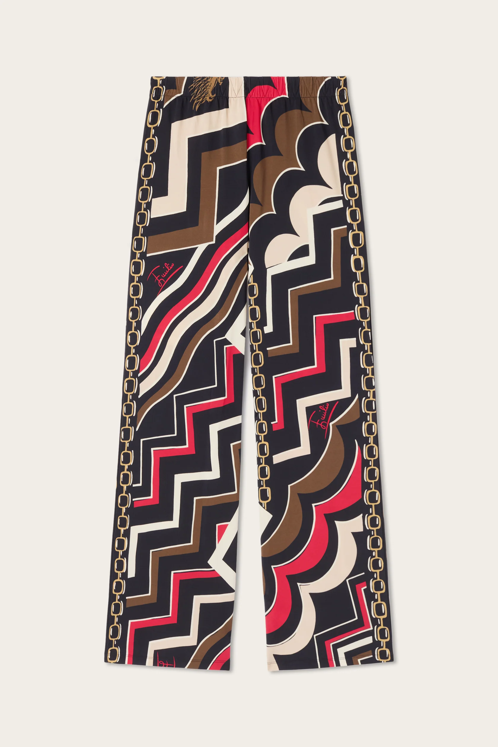Pucci Istrice Print Straight-Leg Trousers.png