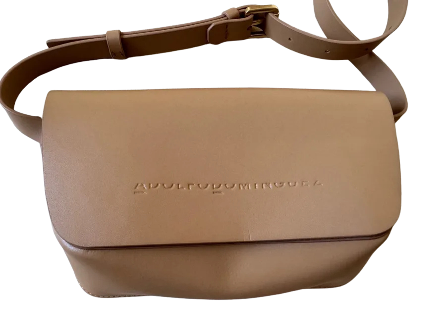 Adolfo Dominguez Leather Shoulder Bag