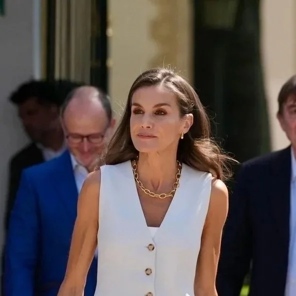 Queen Letizia attends annual meeting of directors of the Institute Cervantes centers