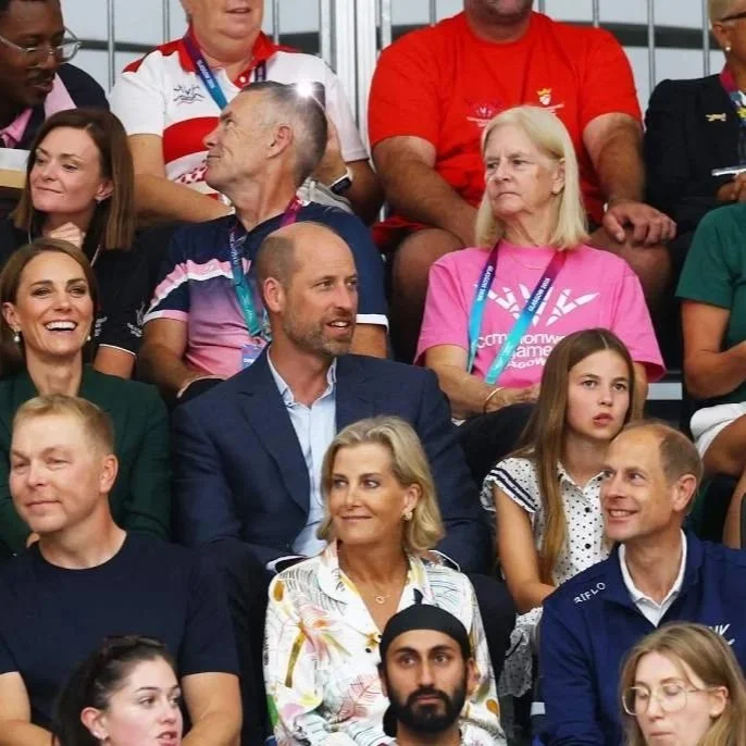 Members of the British Royal Family attend 2026 Commonwealth Games