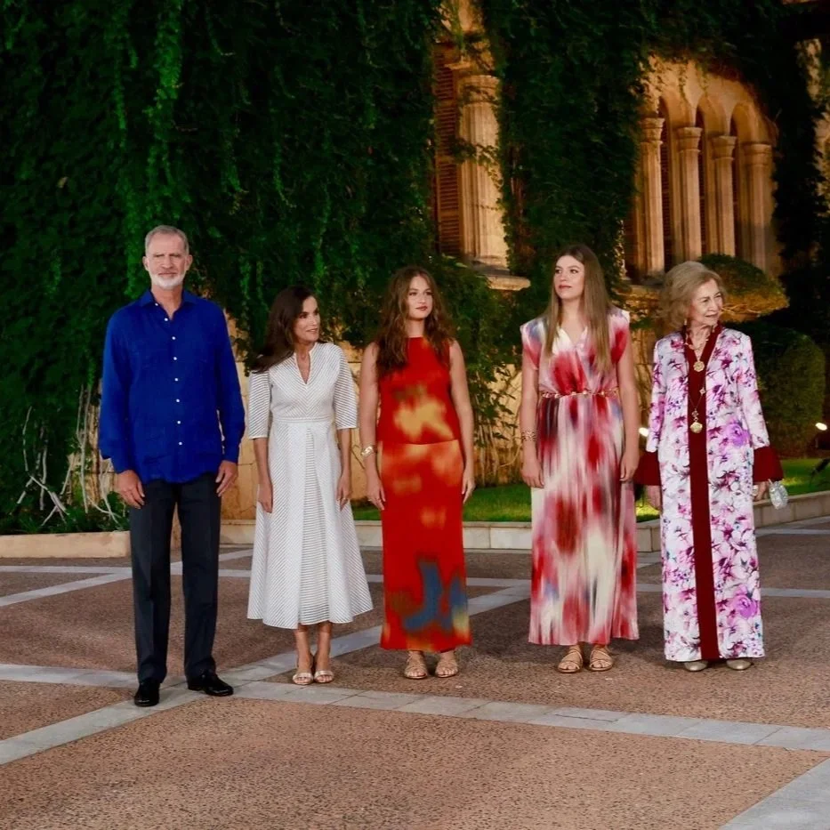 Spanish Royal Family hosts reception at Marivent Palace