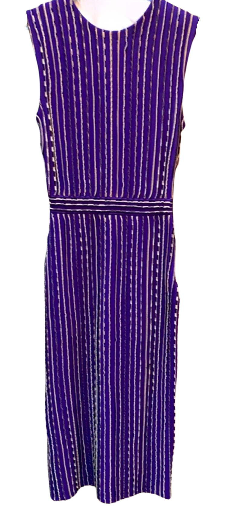 Christian Dior Sleeveless Striped Dress