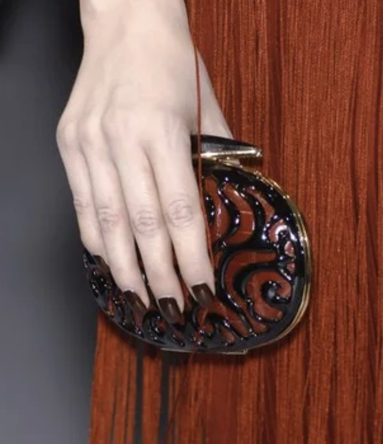 Armani Privé Red Minaudière 