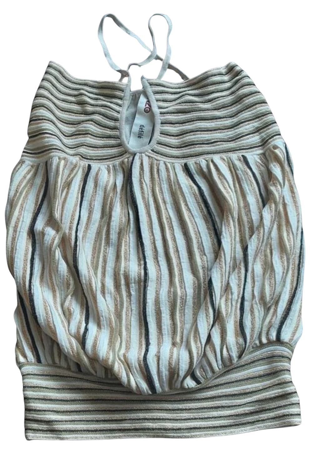 Kenzo Striped Sleeveless Top