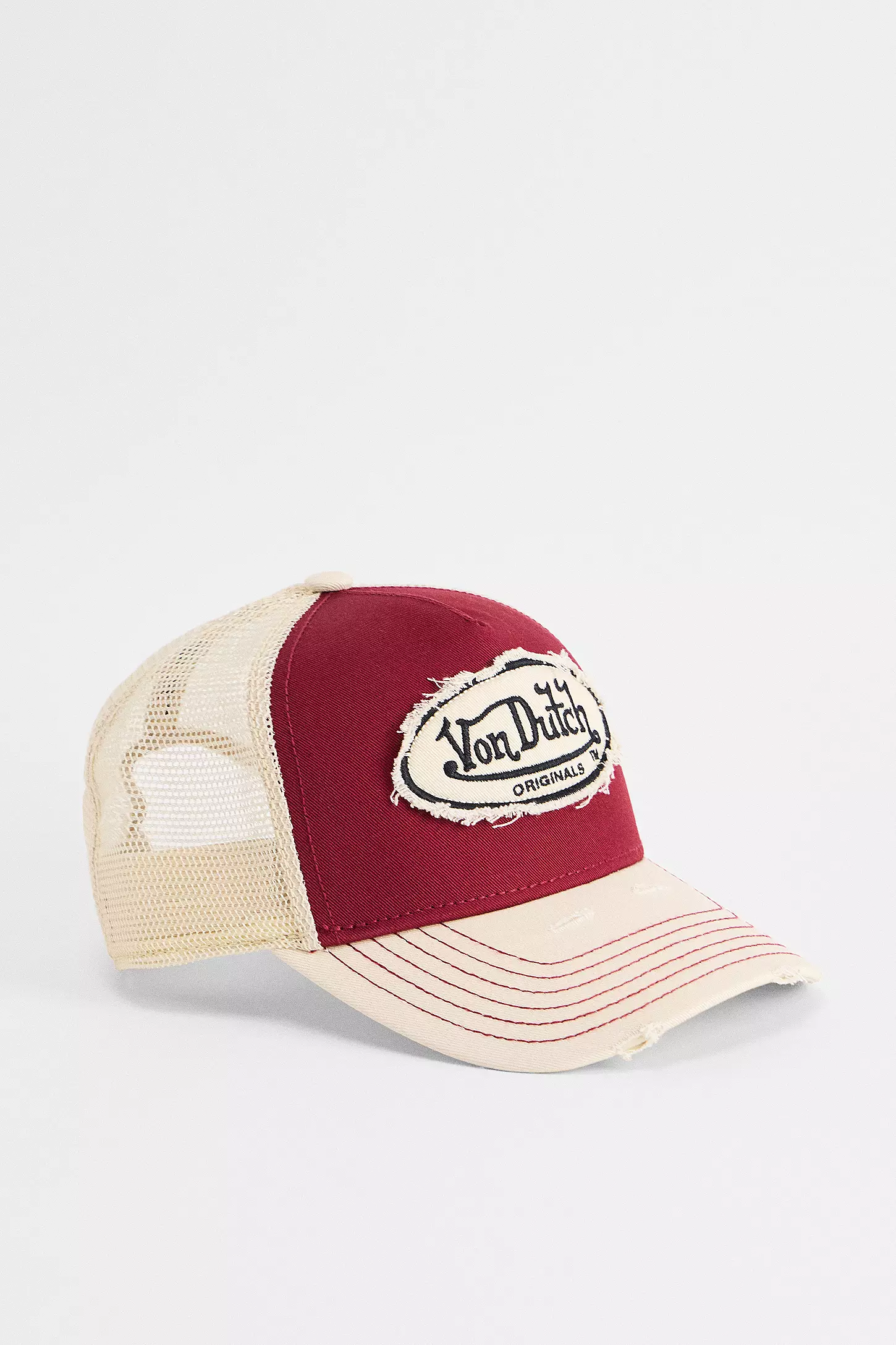 Von Dutch UO Exclusive Trucker Cap in Red.png