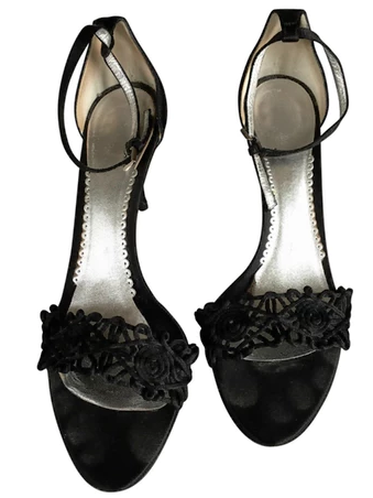 Giorgio Armani Lace Strap Sandals