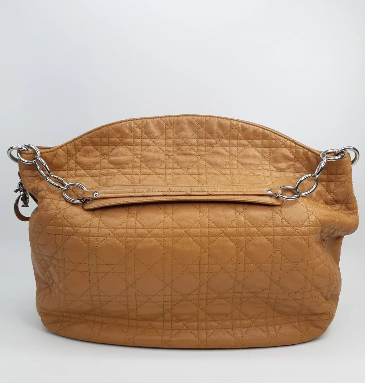 Christian Dior Lady Soft Hobo Bag in Caramelo Cannage