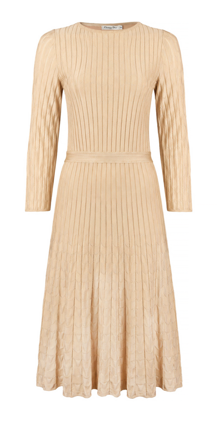Christian Dior Knit Dress in Blush