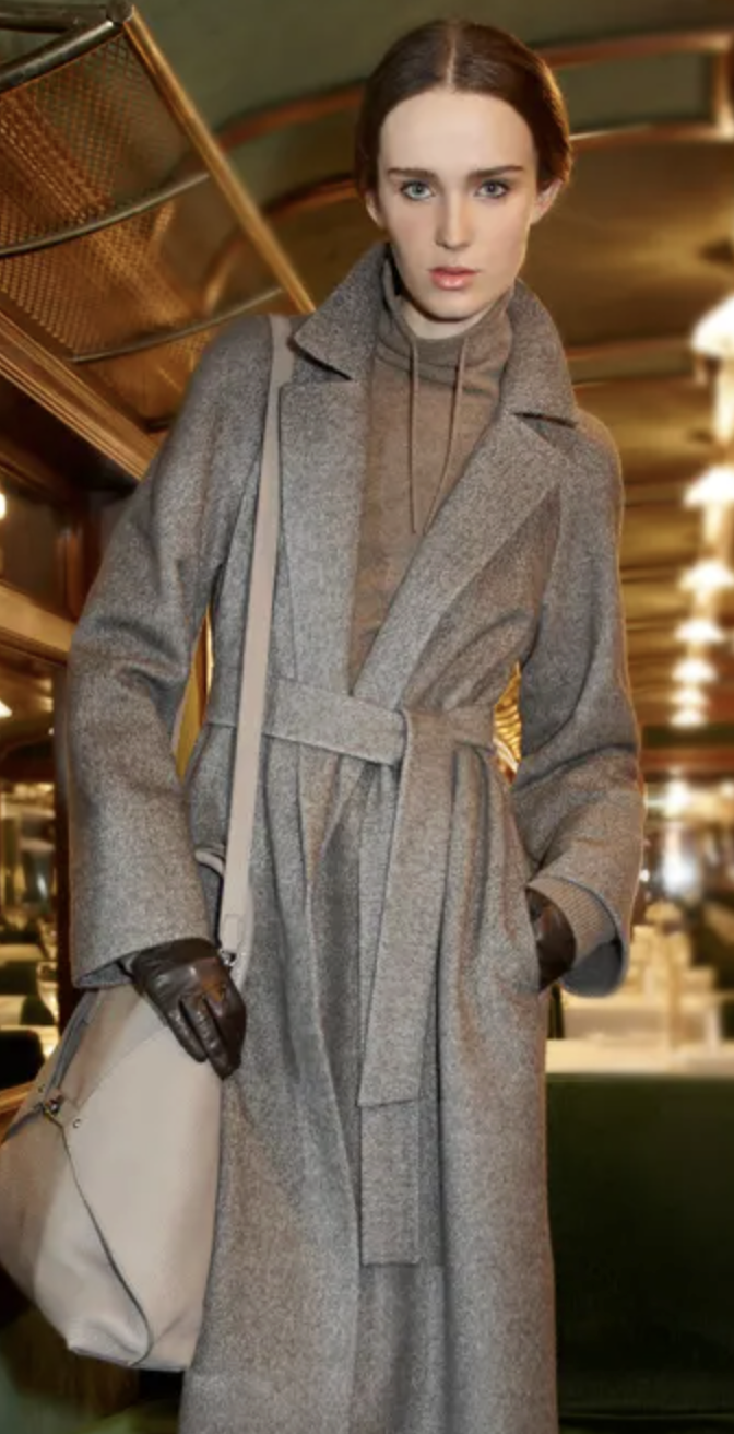 Akris Cashmere Double-Face Coat
