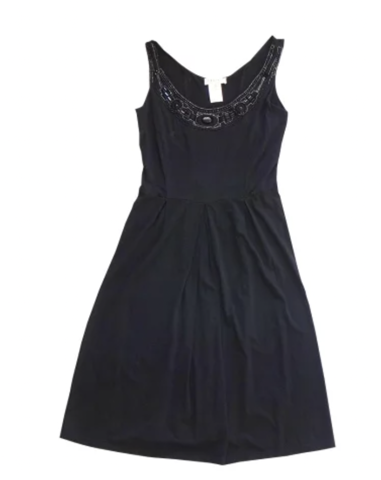 Celine Embroidered Sleeveless Dress