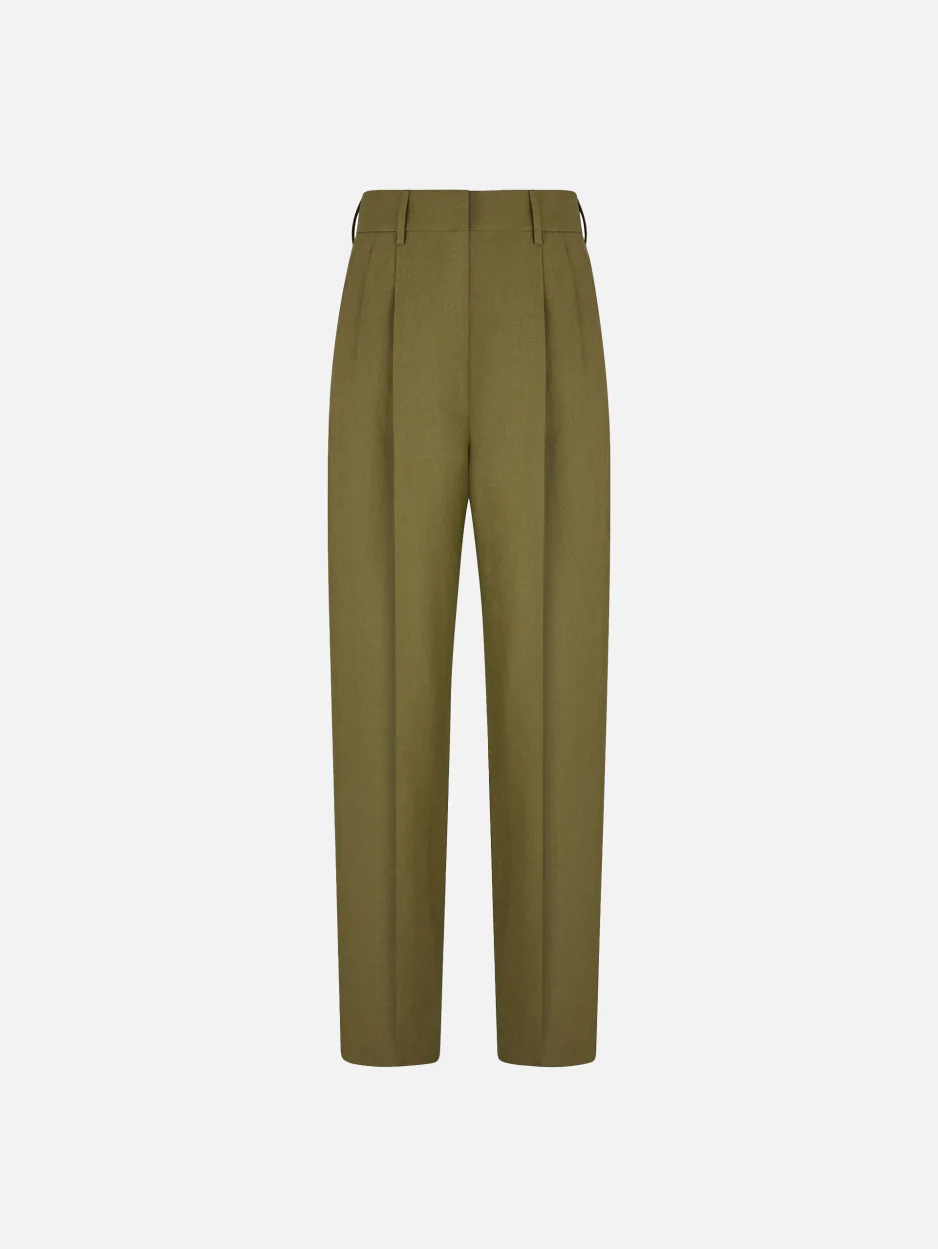 Blazé Milano Fox Pants in Palm Green