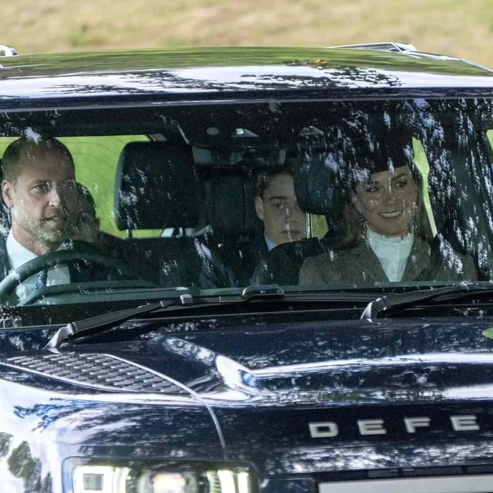 British Royal Family attends service at Crathie Kirk Church