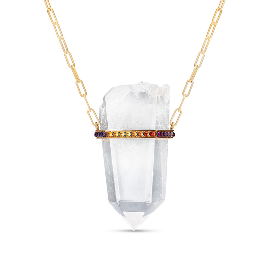 Noor Fares One of a Kind Crystal Pendant