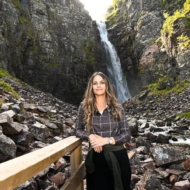 Princess Sofia visits Fulufjället National Park in Dalarna