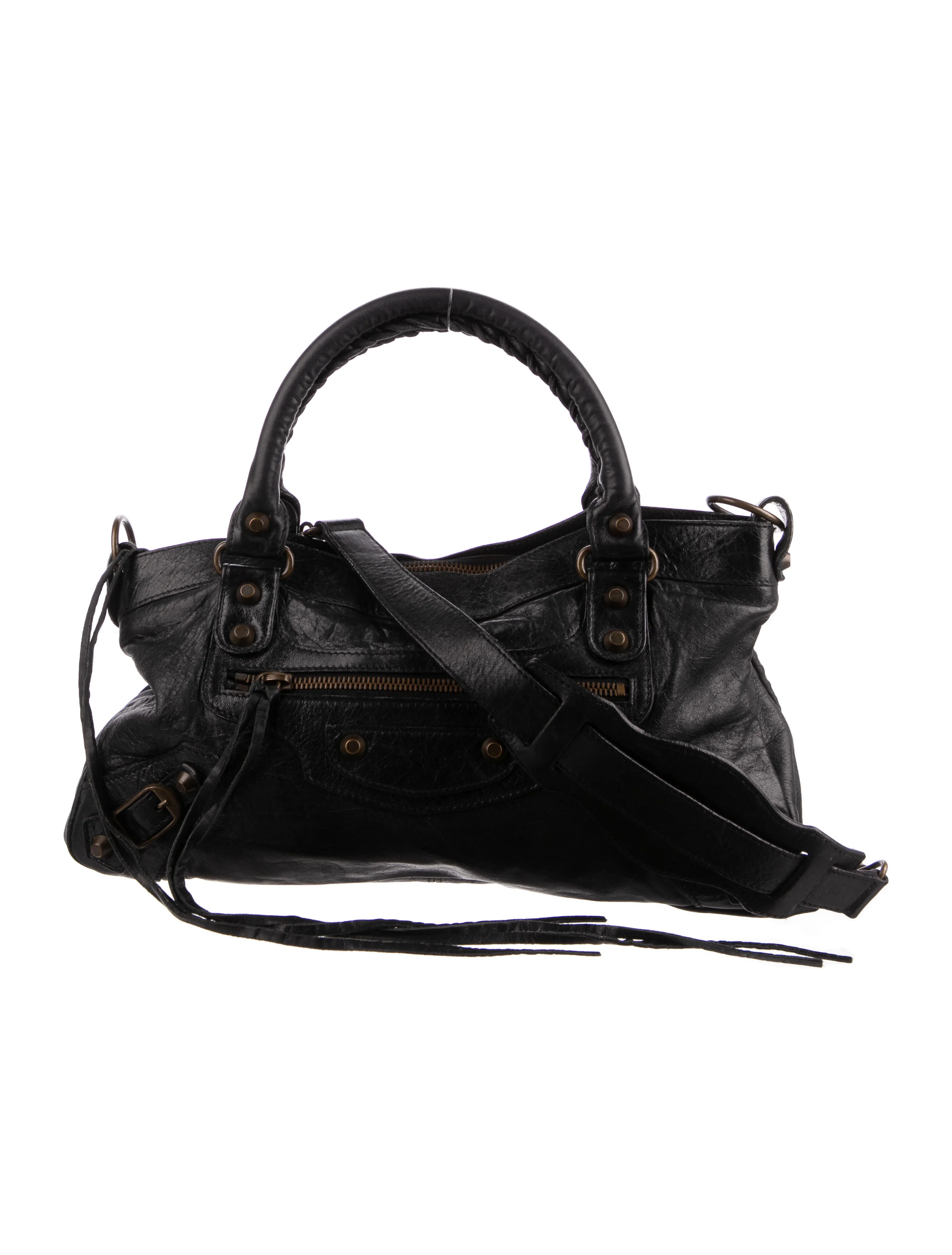 Balenciaga Motocross Bag in Black.png
