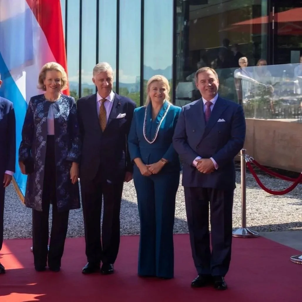 Belgian Royal Couple and Grand Ducal Couple attend Meeting of Heads of State of German-speaking countries - Day 1