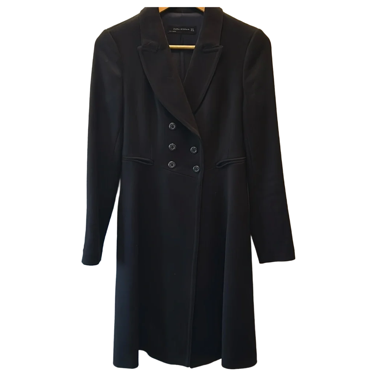 Zara Double-Breasted Tailored Coat