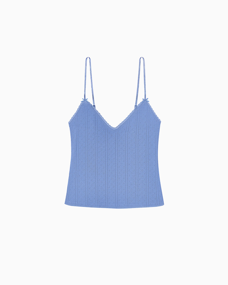 Cou Cou The Long Cami in French Blue Pointelle.png