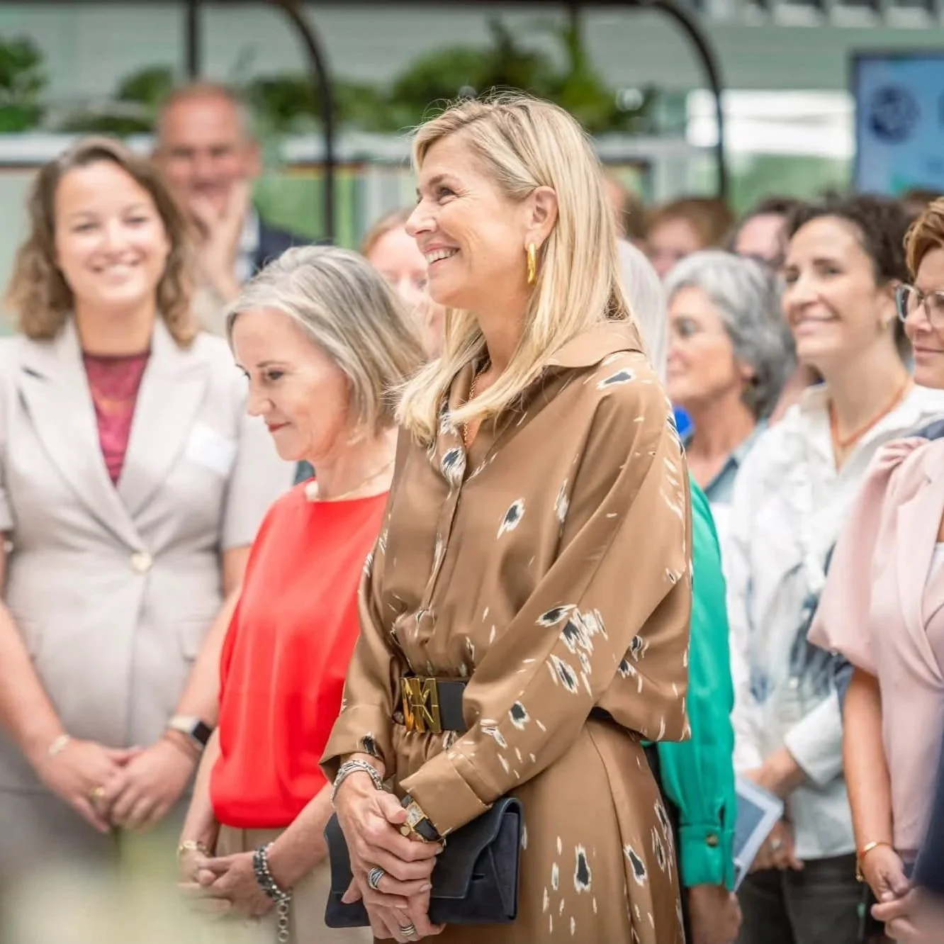 Queen Maxima attends 'Less is More' symposium