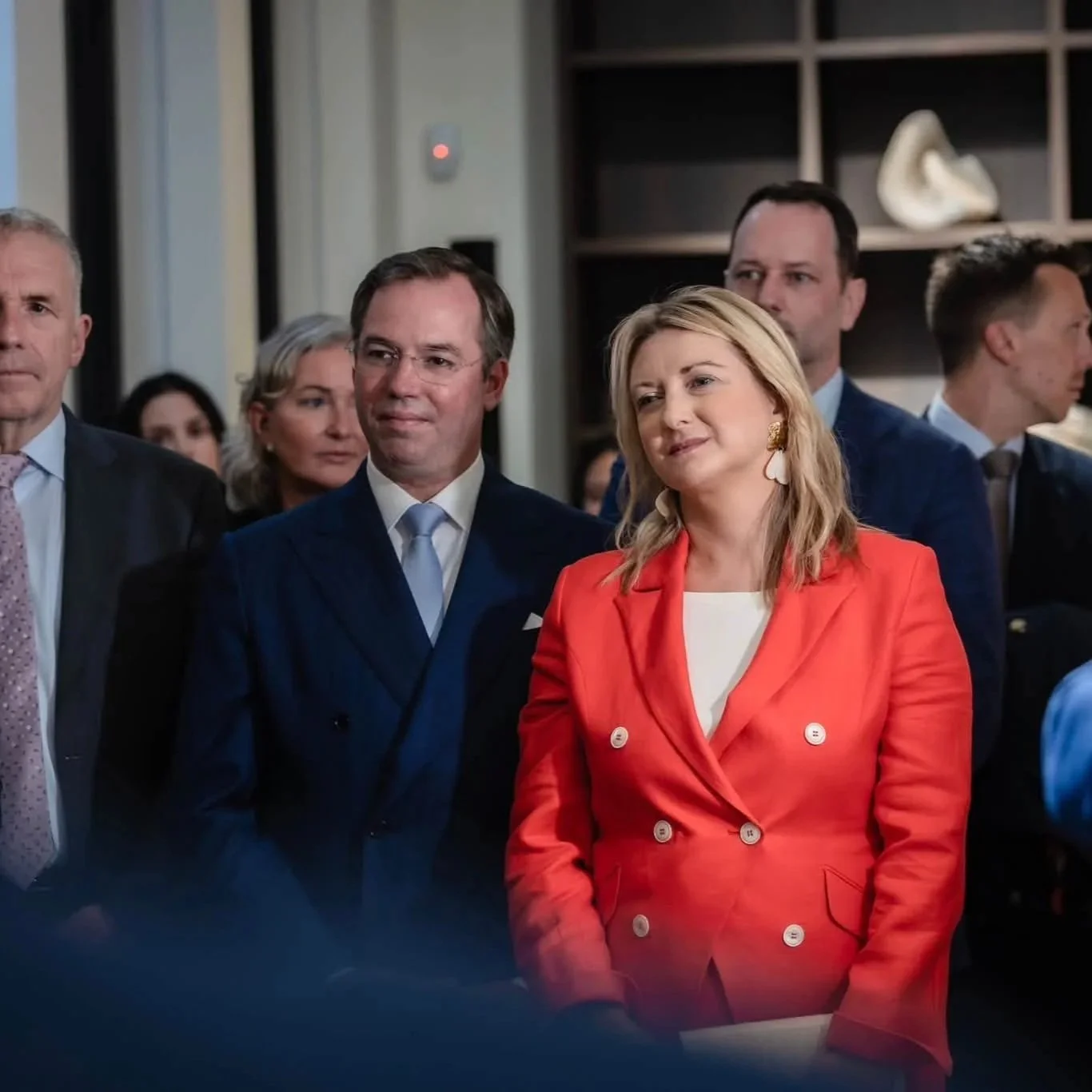 Grand Duke Guillaume and Grand Duchess Stéphanie mark De Mains De Maîtres's 10th anniversary
