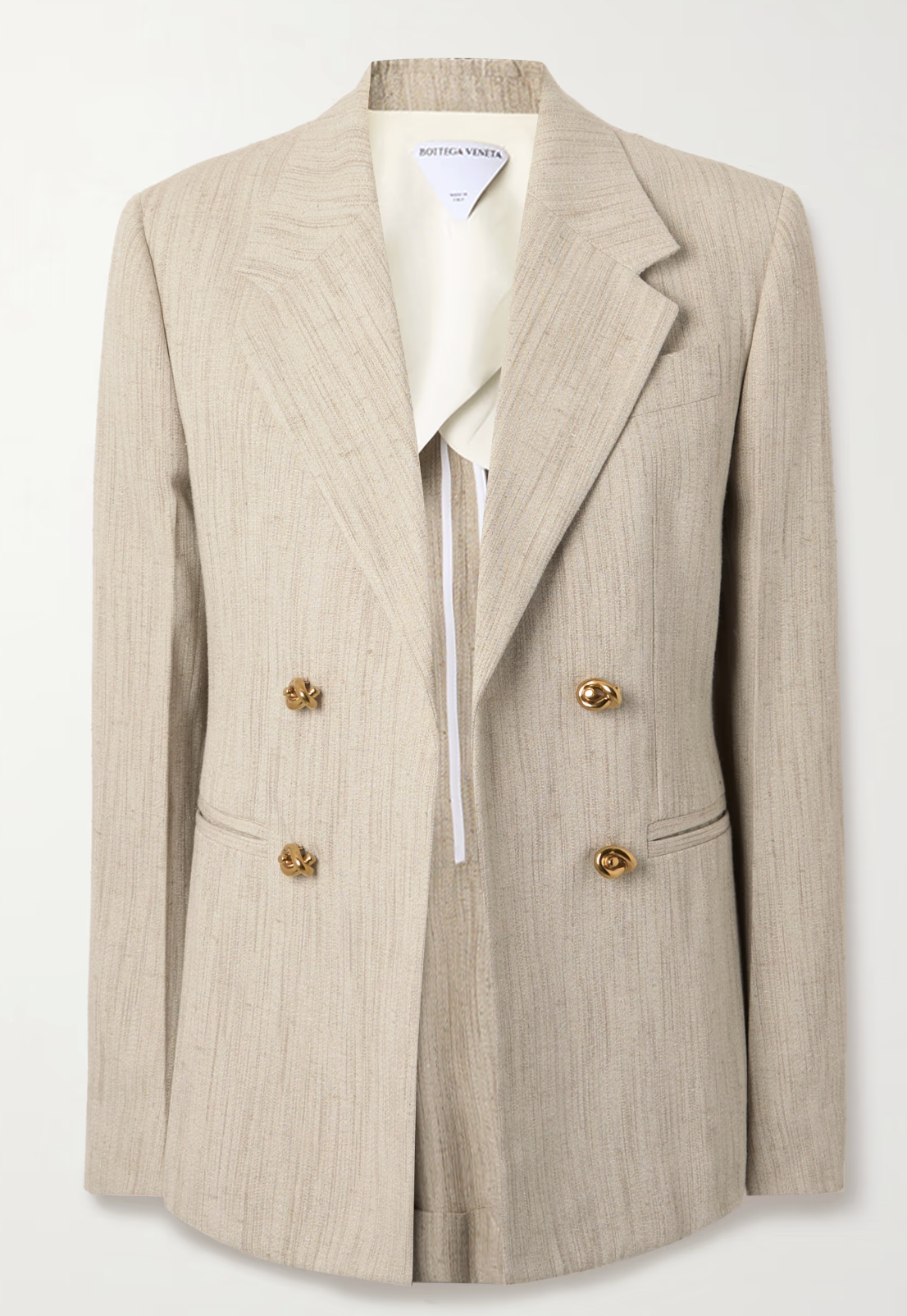 Bottega Veneta Embellished Canvas Jacket