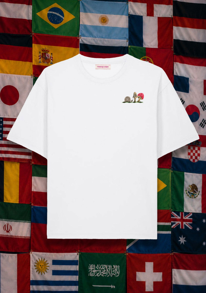 Muzungu Sisters Switzerland T-Shirt in White.png