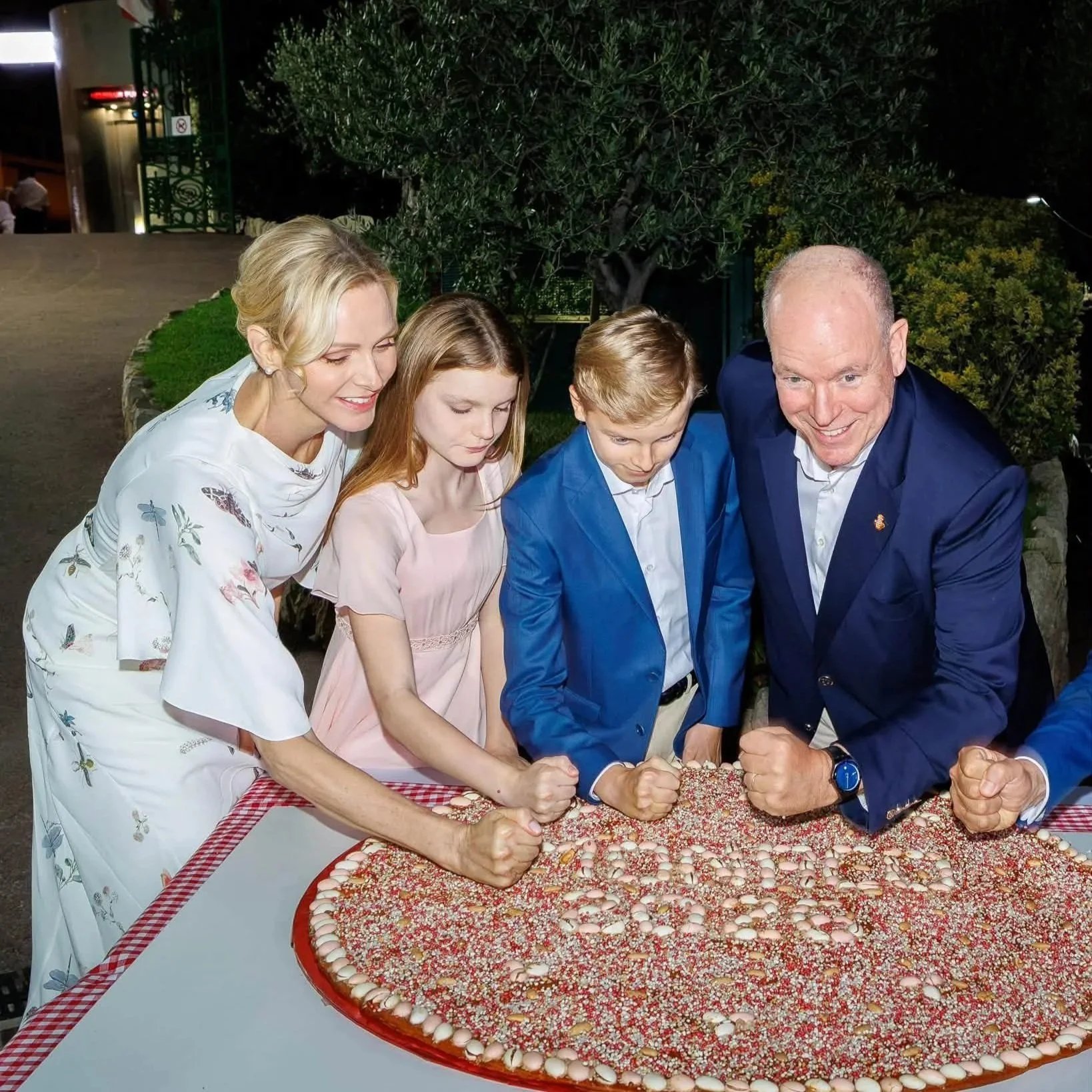 Monégasque Princely Family attends U Cavagnëtu picnic