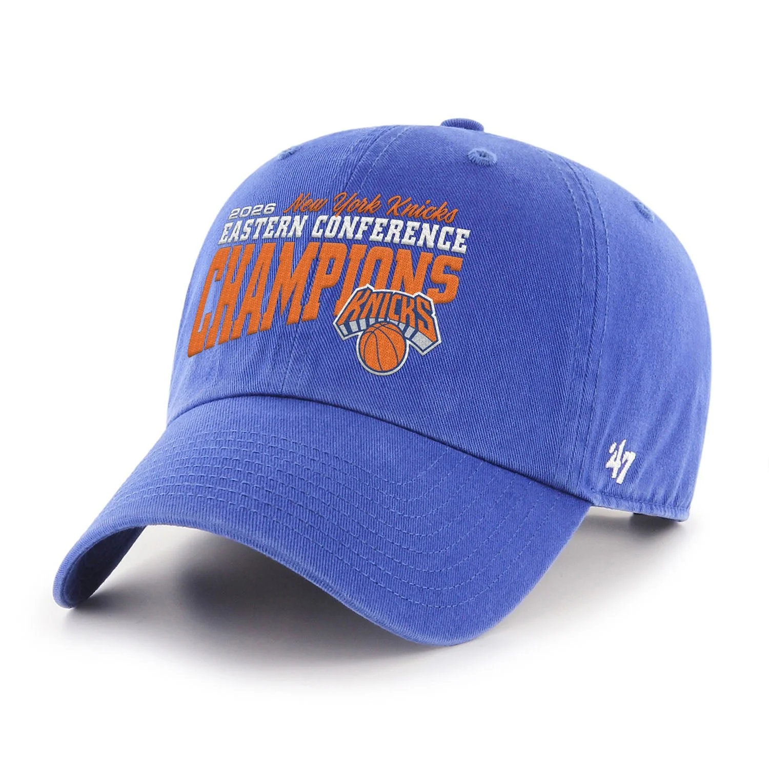 '47 Brand Knicks 26 Eastern Conference Finals Champions Royal Clean Up Cap.jpg