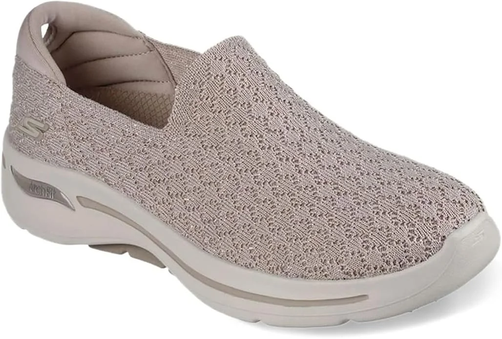 Skechers Go Walk Arch Fit Sneakers in Beige