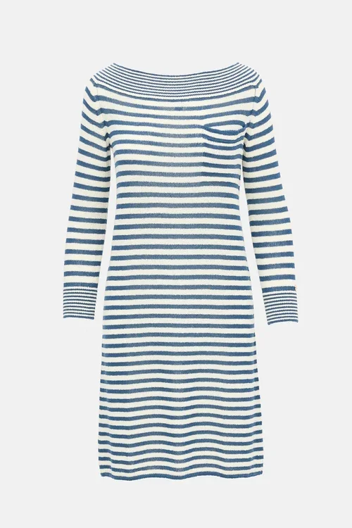 Louis Vuitton Wool Striped Dress
