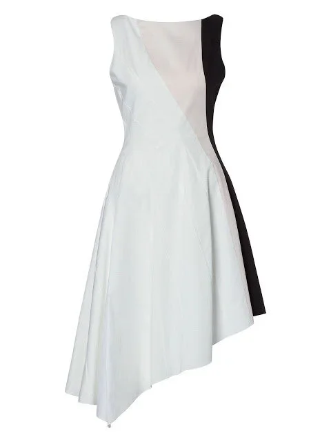 Christian Dior Asymmetric Panel Dress