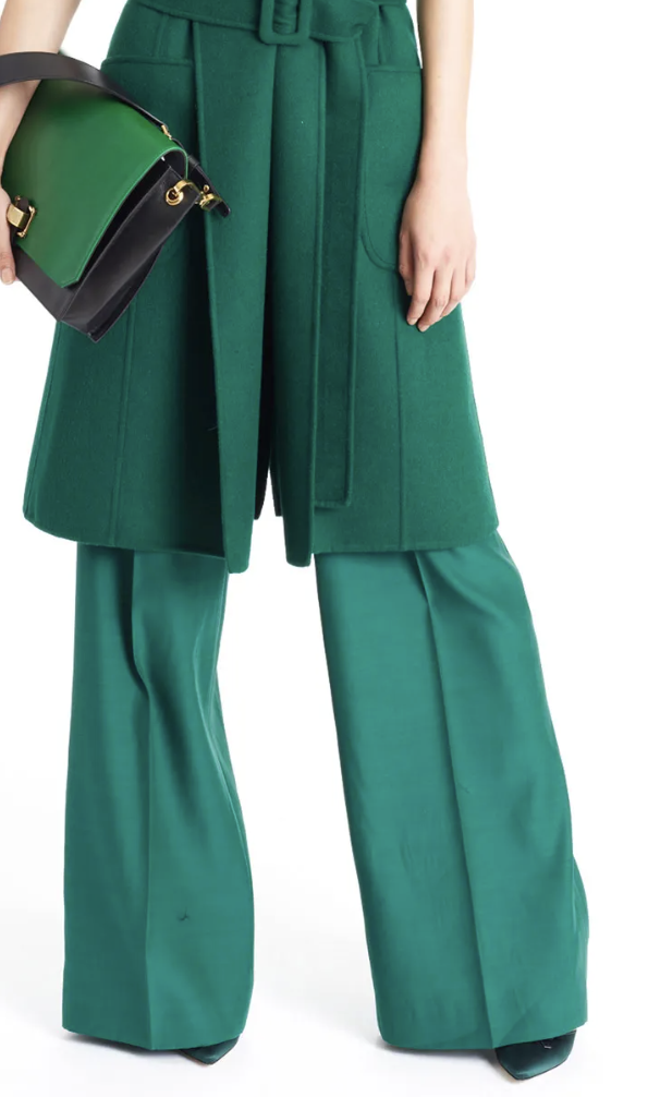 Oscar de la Renta Wide Leg Trousers