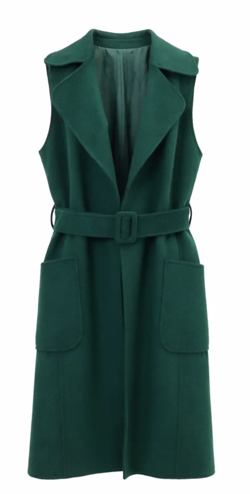 Oscar de la Renta Fleece Wool Waistcoat