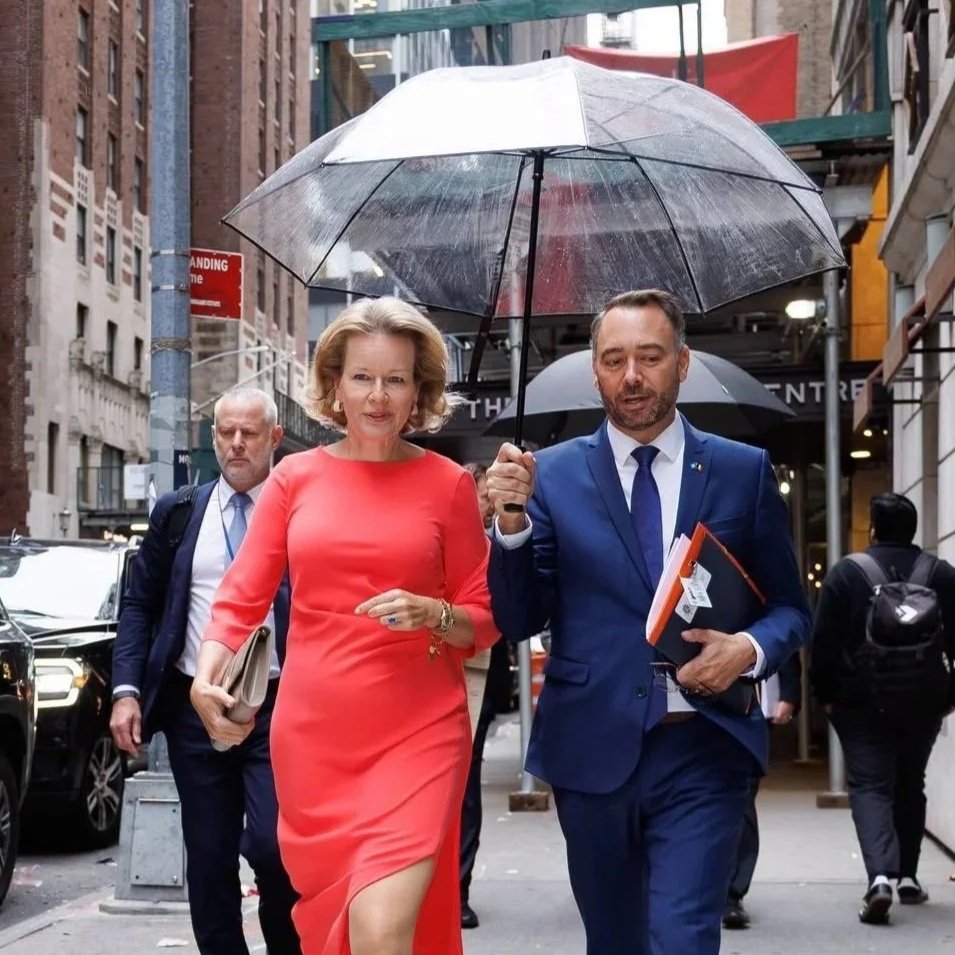 Queen Mathilde attends UN General Assembly - Day 3