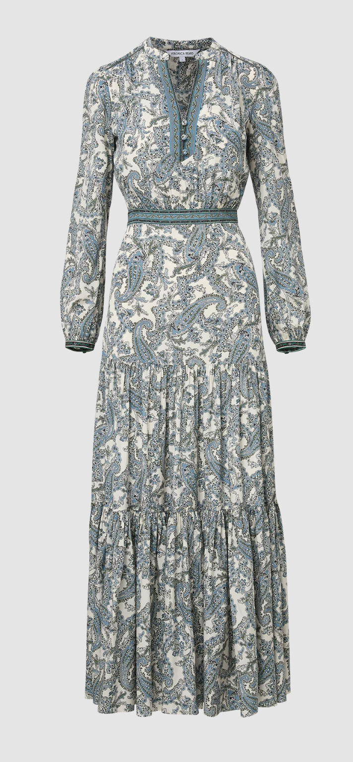 Veronica Beard Sama Paisley Maxi Dress