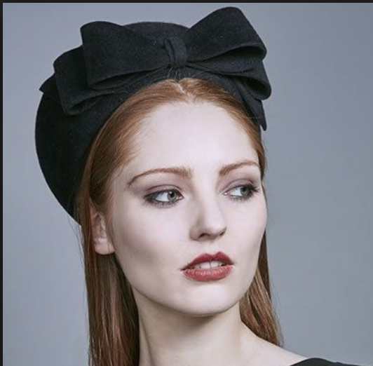 Rachel Trevor Morgan Bow Calot Hat
