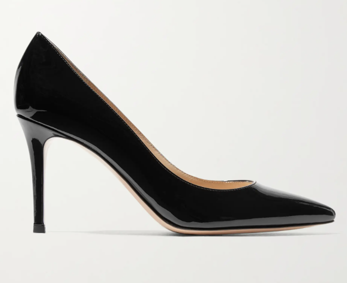 Gianvito Rossi Gianvito 85 Pumps in Black Patent Leather