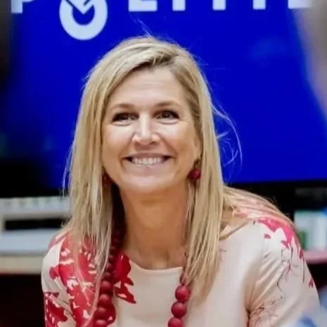 Queen Maxima visits Police Academy in Apeldoorn