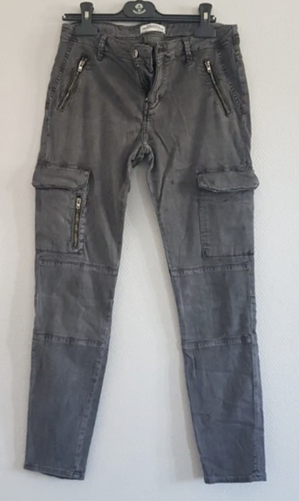 Zara Zip Cargo Trousers