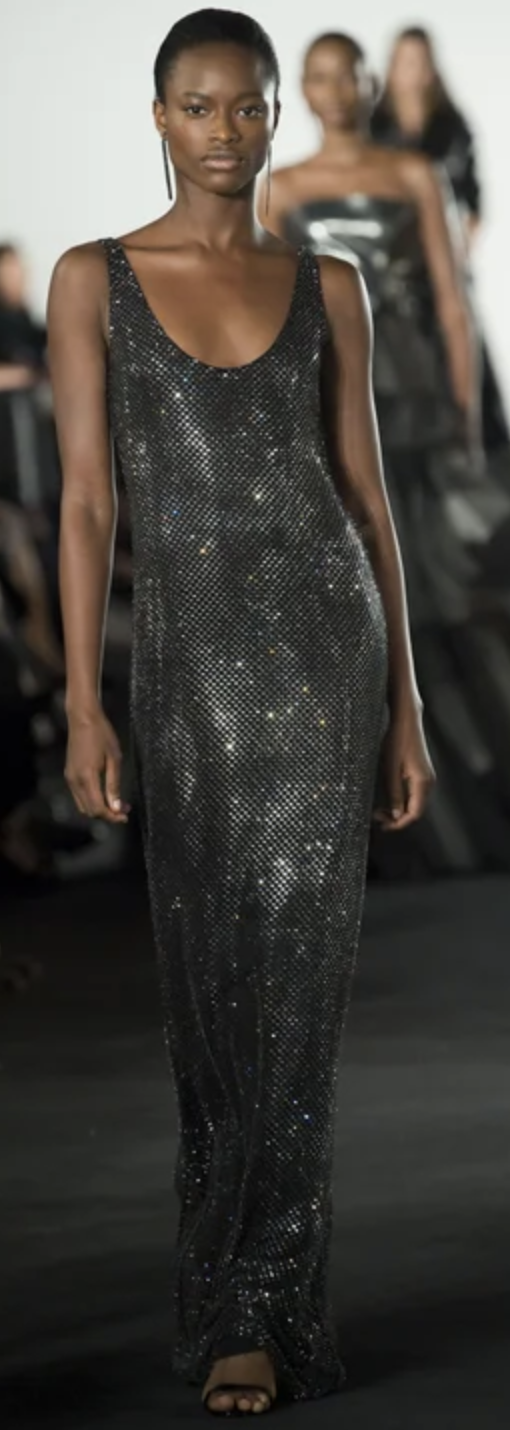 Ralph Lauren Collection Beaded Sleeveless Gown