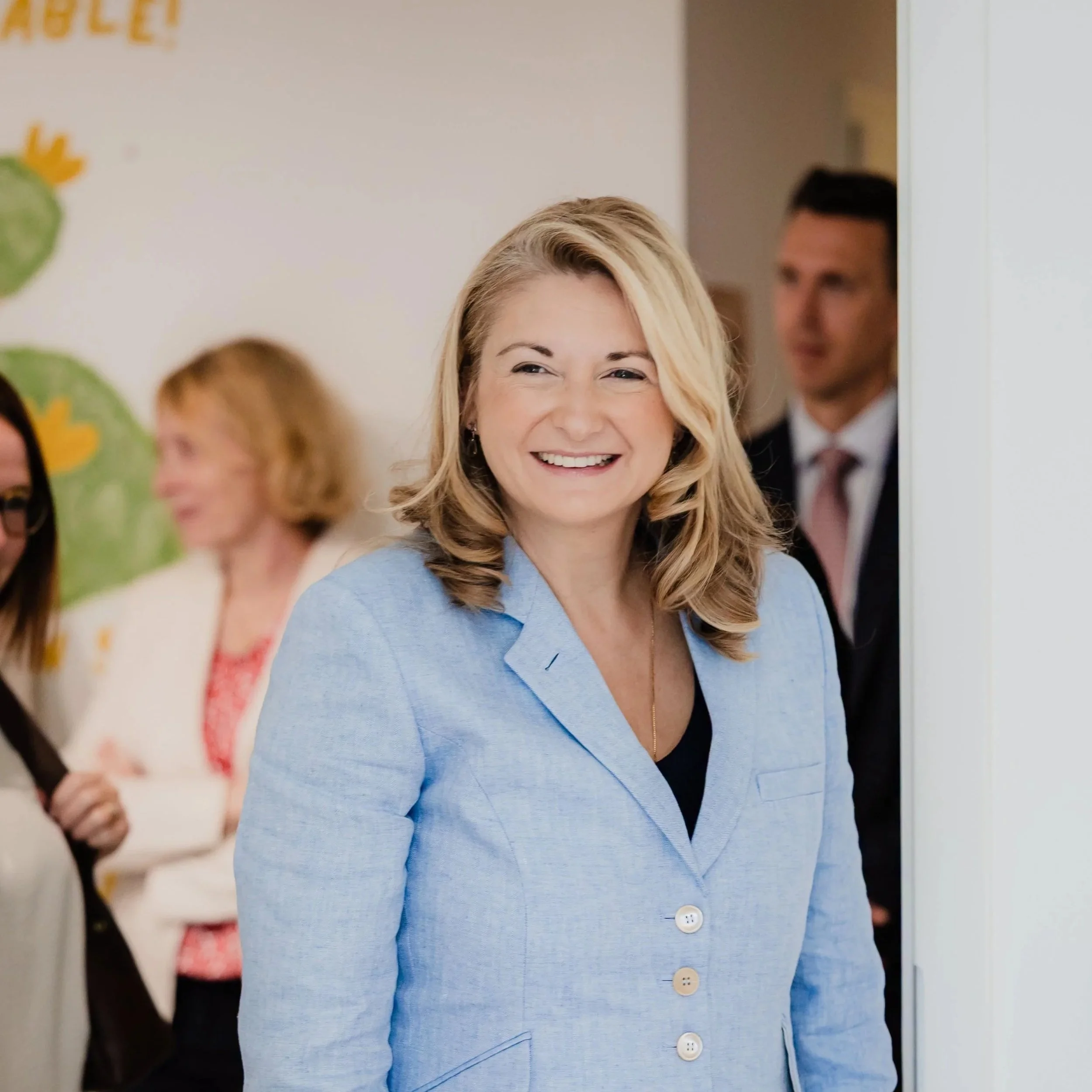 Grand Duchess Stéphanie visits Pro Familia Foundation