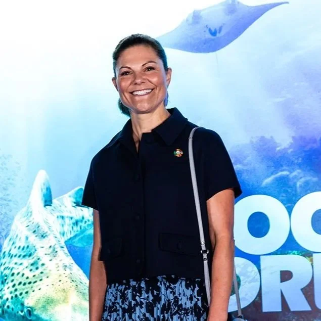 Crown Princess Victoria attends Ocean Dreams screening