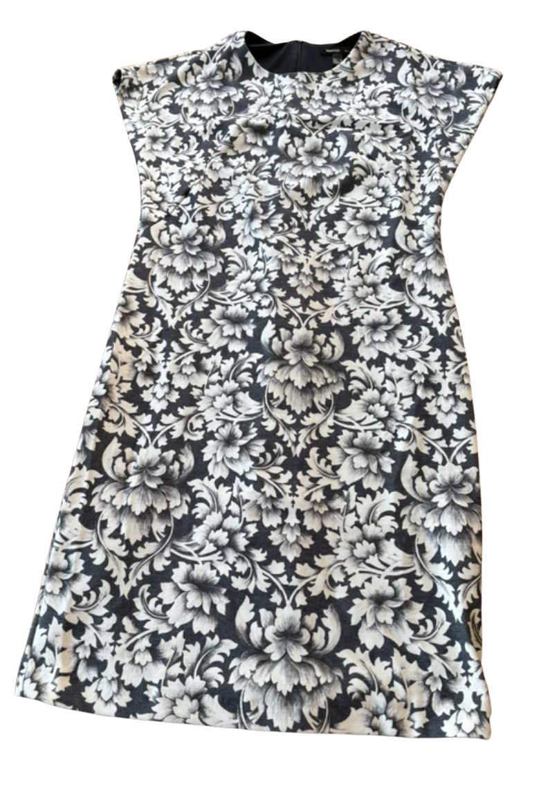 Mango Printed Sleeveless Dress