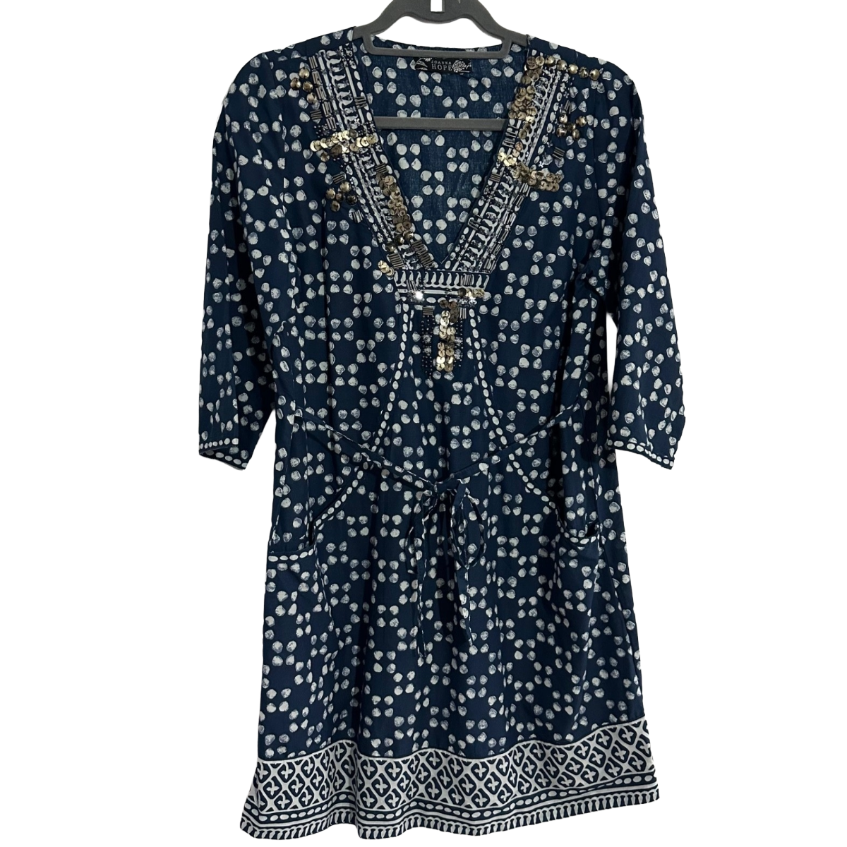 Joanna Hope Embellished Printed Dress.png