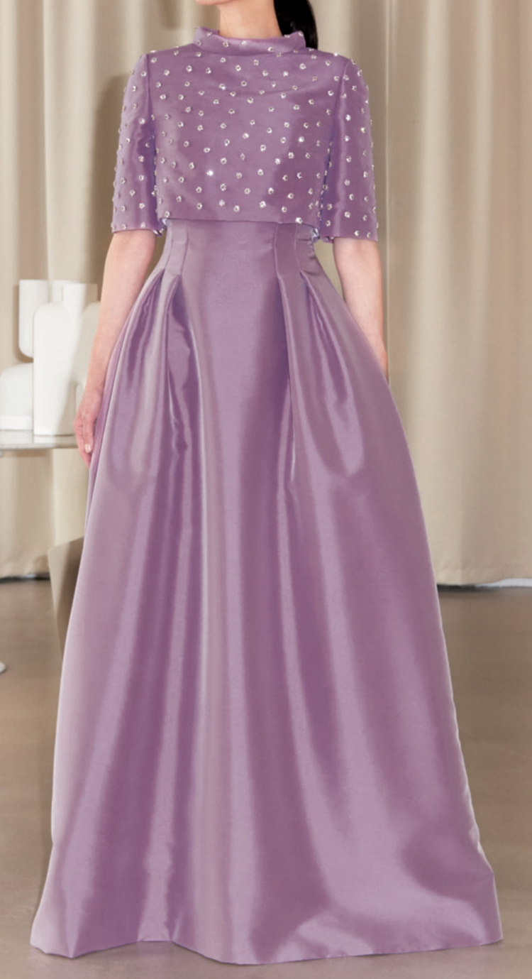Georg et Arend Konstanze Evening Dress in Pink